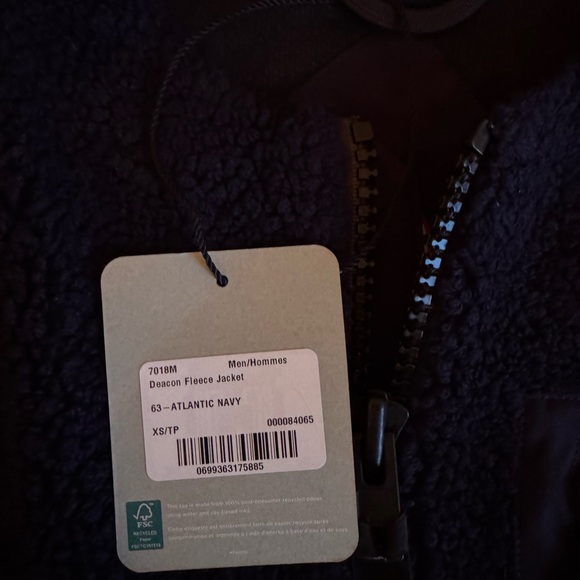 🆕Canada Goose Deacon fleece men Jacket, size XS - Picture 7 of 8